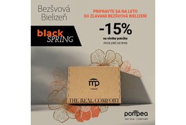 Black Spring Promo: pripravte sa na leto so zľavami Bezšvová Bielizeň!