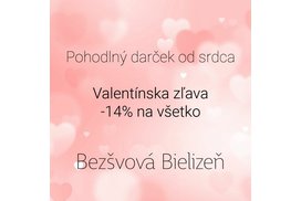 Valentínska zľava:  -14% na všetko!